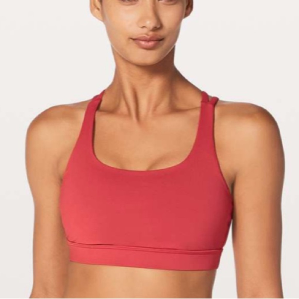 lululemon athletica Red Sports Bra